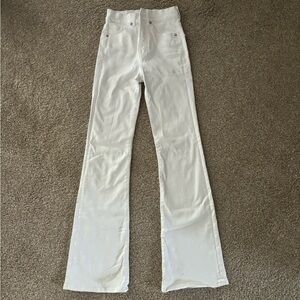 White Flare Express Jeans